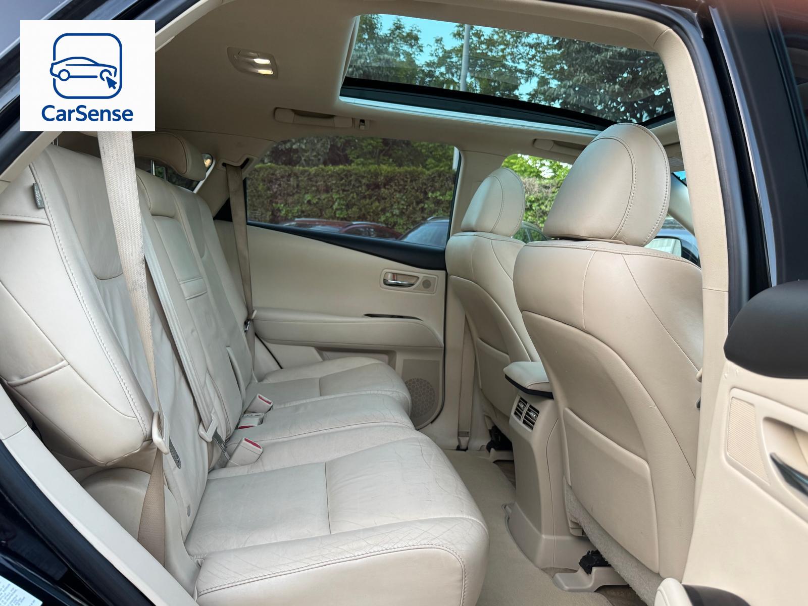 Lexus RX 3.5 450h V6 Advance SUV 5dr Petrol Hybrid CVT 4WD Euro 5 (s/s) (Pan Roof) (299 ps)