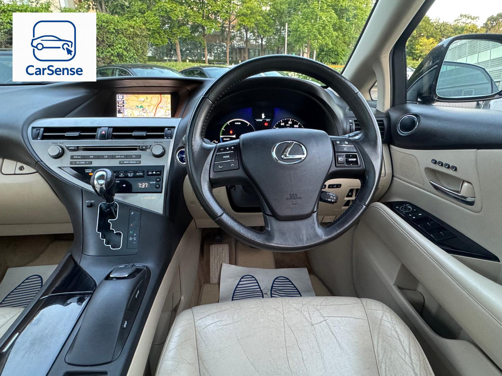 Lexus RX 3.5 450h V6 Advance SUV 5dr Petrol Hybrid CVT 4WD Euro 5 (s/s) (Pan Roof) (299 ps)
