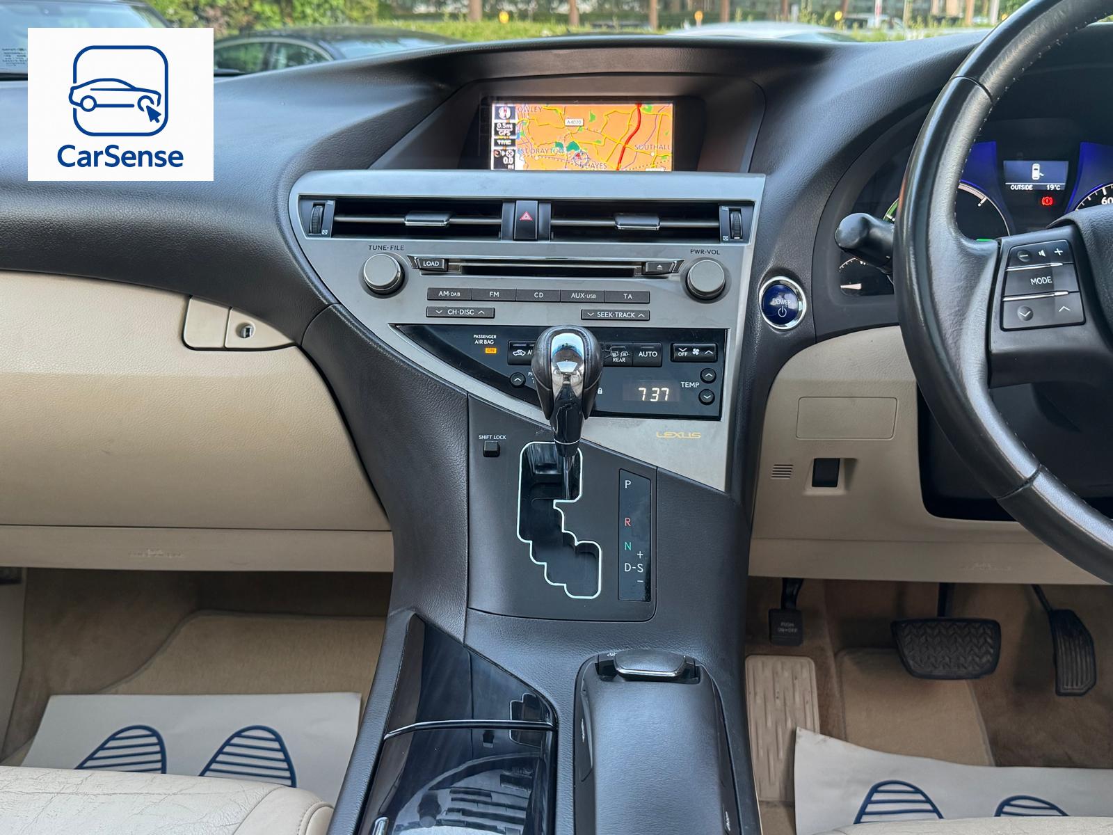 Lexus RX 3.5 450h V6 Advance SUV 5dr Petrol Hybrid CVT 4WD Euro 5 (s/s) (Pan Roof) (299 ps)