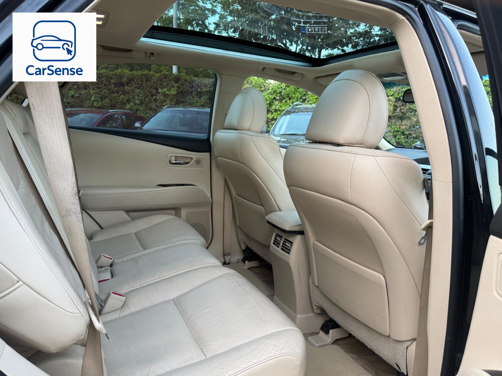 Lexus RX 3.5 450h V6 Advance SUV 5dr Petrol Hybrid CVT 4WD Euro 5 (s/s) (Pan Roof) (299 ps)