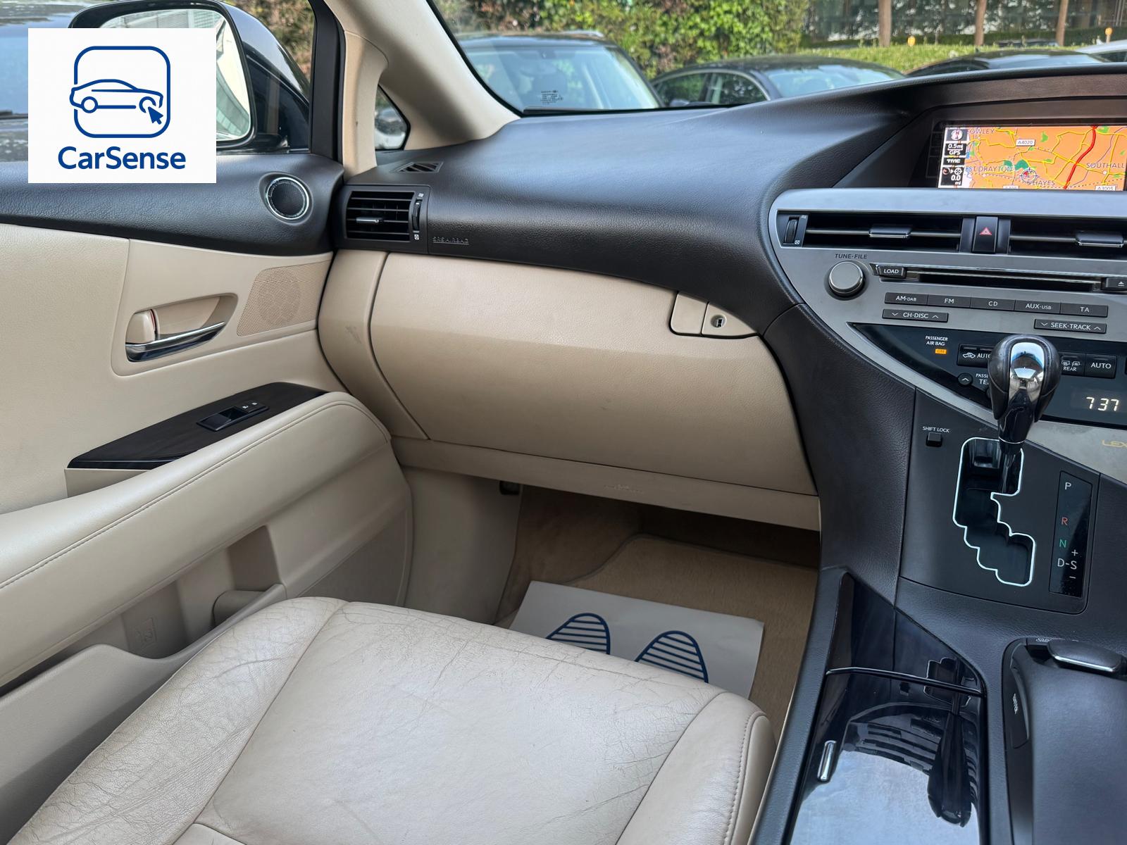 Lexus RX 3.5 450h V6 Advance SUV 5dr Petrol Hybrid CVT 4WD Euro 5 (s/s) (Pan Roof) (299 ps)