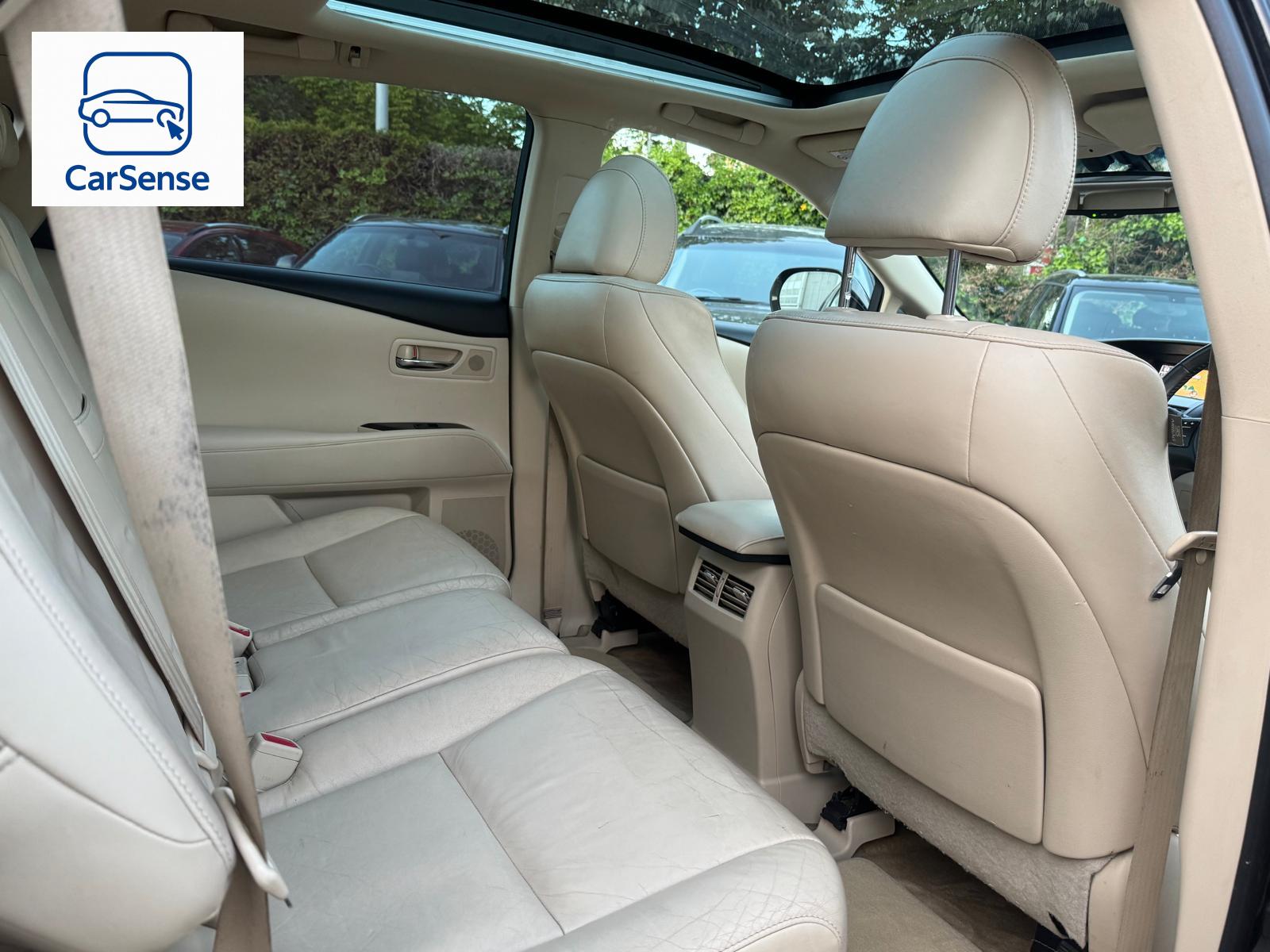 Lexus RX 3.5 450h V6 Advance SUV 5dr Petrol Hybrid CVT 4WD Euro 5 (s/s) (Pan Roof) (299 ps)